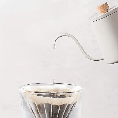 Bouilloire - CoffeeKettleStainless™ - Blanc - Cuisine d'aujourd'hui