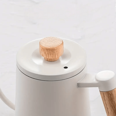 Bouilloire - CoffeeKettleStainless™ - Blanc - Cuisine d'aujourd'hui