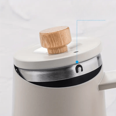 Bouilloire - CoffeeKettleStainless™ - Blanc - Cuisine d'aujourd'hui