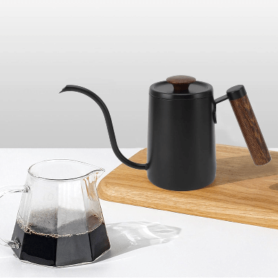 Bouilloire - CoffeeKettleStainless™ - Noir - Cuisine d'aujourd'hui