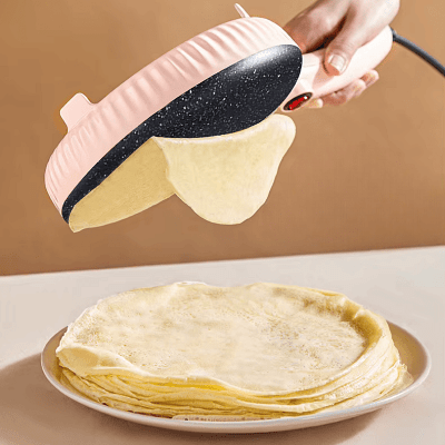 Poêle à crêpe induction - PancakeMaker™ - Rose - Cuisine d'aujourd'hui