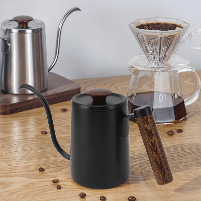 Bouilloire - CoffeeKettleStainless™ - Noir - Cuisine d'aujourd'hui