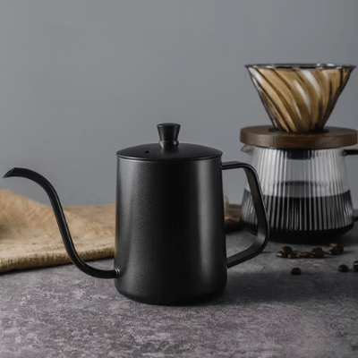 Bouilloire - CoffeeKettleStainless™ - Noir Gros - Cuisine d'aujourd'hui