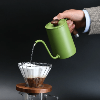 Bouilloire - CoffeeKettleStainless™ - Vert - Cuisine d'aujourd'hui