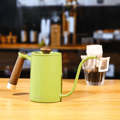 Bouilloire - CoffeeKettleStainless™ - Vert - Cuisine d'aujourd'hui