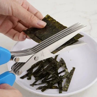 Ciseaux de Cuisine - MultiLayersScissor™ - Bleu - Cuisine d'aujourd'hui