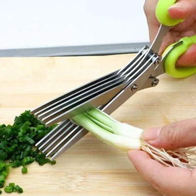 Ciseaux de Cuisine - MultiLayersScissor™ - Vert Clair - Cuisine d'aujourd'hui