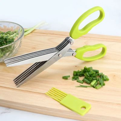 Ciseaux de Cuisine - MultiLayersScissor™ - Vert Clair - Cuisine d'aujourd'hui