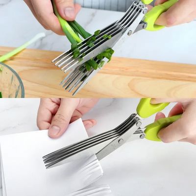 Ciseaux de Cuisine - MultiLayersScissor™ - Vert Clair - Cuisine d'aujourd'hui