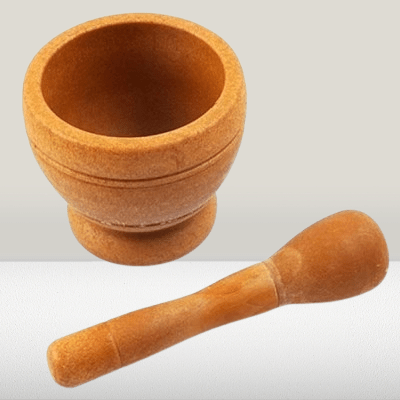 Mortier cuisine - ResinMortar&Pestle™ - Marron clair - Cuisine d'aujourd'hui