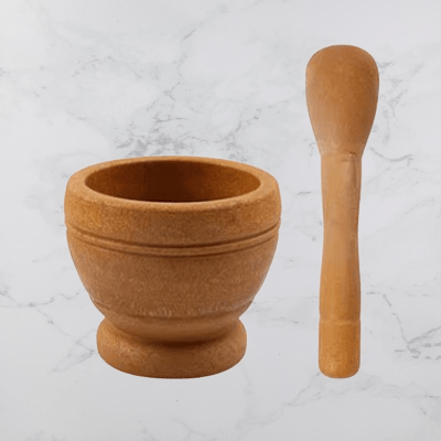 Mortier cuisine - ResinMortar&Pestle™ - Marron clair - Cuisine d'aujourd'hui
