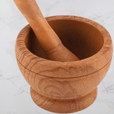 Mortier cuisine - ResinMortar&Pestle™ - Marron foncé - Cuisine d'aujourd'hui