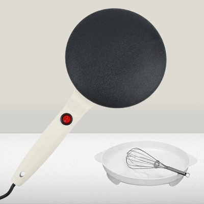 Poêle à crêpe induction - PancakeMaker™ - Blanc - Cuisine d'aujourd'hui