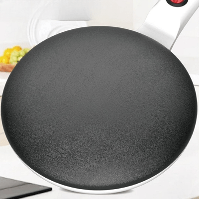 Poêle à crêpe induction - PancakeMaker™ - Blanc - Cuisine d'aujourd'hui