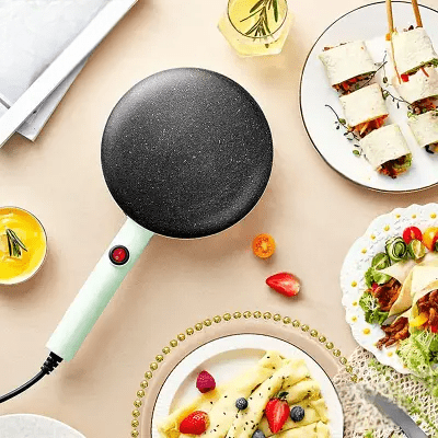 Poêle à crêpe induction - PancakeMaker™ - Vert - Cuisine d'aujourd'hui